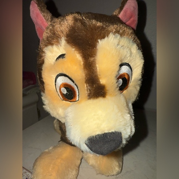 Nickelodeon Plush Dog Toy - Brown and Cream - Picture 6 of 6